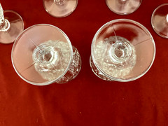 Imperial Glass 4-Inch-Tall Clear Footed Wine/ Juice Glasses Set of 6
