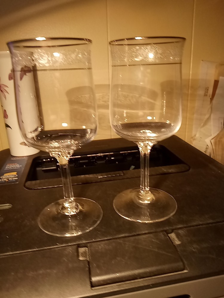 Lenox Moonspun 6.25″ Wine Goblets (Set Of 2)