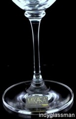 Mikasa Crystal Stemware MIDAS GOLD 6 3/4″ Wine Glass NWT HTF (13 left)