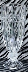 2 Godinger OLYMPIA Clear Cut Crystal Iced Tea Glasses 7 & 7/8 In. 2007-2019