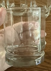 Anchor Hocking Essex Clear Rocks Glasses Set 4 Octagon DOF Whiskey Tumblers USA