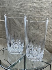 Set of 2 – Cristal d’Arques Highball Glass Set, Tuilleries Villandry Collection