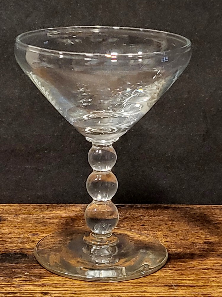 Libbey Knob Hill Liquor Cocktail Glass Ball Stem 4.5 in