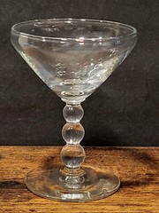 Libbey Knob Hill Liquor Cocktail Glass Ball Stem 4.5 in