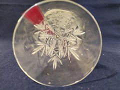 WATERFORD CRYSTAL 12 DAYS OF CHRISTMAS 1 PARTRIDGE CHAMPAGNE FLUTE GLASS