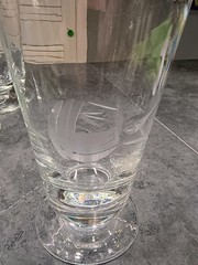 5 BLEFELD BG. 19. 10OZ ICE TEA GLASSES. HAND BLOWN GLASS