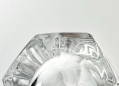 Ralph Lauren “Lumiere” Pair of Crystal Highball Tumbler Glasses 6” 14oz Signed