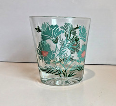 Set of 4 Vintage Taylor Smith Ever Yours Boutonniere Glasses Tumblers MCM 6 oz