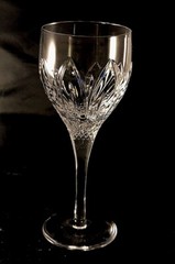 Atlantis Crystal Chartres White Wine Glasses Verical Arches 6.25″ One (1)