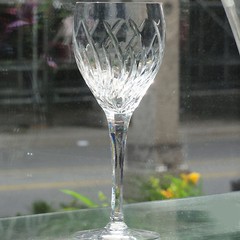 CONTESSA by Stuart Crystal Goblet 8.5″ tall made in England NEW NEVER USED