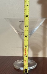 Krosno Poland Long Thick Stem Replacement Martini Glass