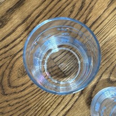 Vintage Corelle Drinking Glasses Subtle Blue Set of 3