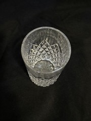 Tyrone Crystal Flat Tumbler approx 5.5” Tall – 3″ Diameter At Rim Glass