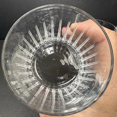 Fine Crystal Rocks/Old Fashion Heavy Bottom Glasses Baccarat Style Set Of 3