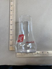 Lot Of 3 Mixed Brand Multicolor Character Tumbler Glasses Mickey 7up Retro