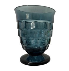 Fostoria Colony Whitehall Riviera Blue Cubist Juice Glass Tumbler 1 Replacement
