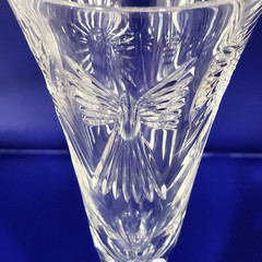 Waterford Crystal Millenium Series Five Toasts Universal Wishes Champagne Flute