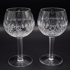 Waterford Crystal Colleen Oversize Wine Goblet Glass 7 5/8″ – Pair
