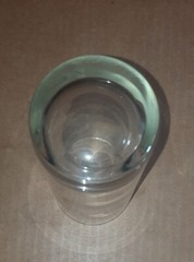 Glass / Tumbler “E” Initial Monogram Etched