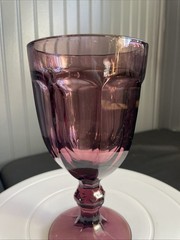 Viking Arlington Amethyst Purple Iced Tea Glass 14oz 7” Tall @1806
