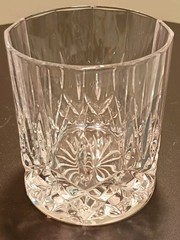 4 Godinger Oxford Double Old Fashioned Glass 3 3/4” Tall 3 1/8″ Width 10 Ounces