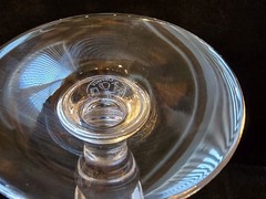 Provence by Baccarat Crystal 5 5/8″ Set of 2 Pair Claret Red Wine Glasses