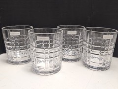 Godinger 4 Double Old Fashioned Glasses