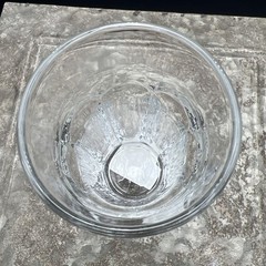Set of 4 Libbey Gibraltar 12 oz Glasses DuraTuff Paneled Clear Vintage Mod 15238