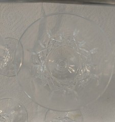 12 Mont Royale Crystal Stemware 4 Each: Water, Wine & Dessert Glasses