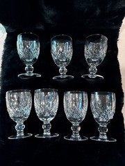 RARE WATERFORD»KILCASH»WATER GOBLET, 5 1/4″H, EXCELLENT CONDITION, 7 AVAILABLE