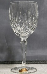 9 Gorham Lady Anne West Germany Water Goblets 4″Stem & Foot 7 5/8″ H x 2 3/4″W