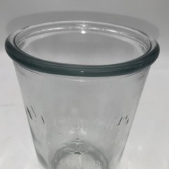 Vintage Anchor Hocking~ Isaac J. Collins Est 1905 USA Glass Barware Nautical
