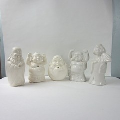 3 Benihana of Tokyo 2 Made in China 5 Total Stress Cracks on All of Them Geisha