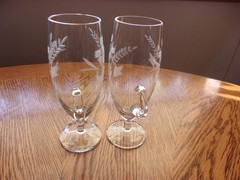Irish Coffee Mug Etched 6 Oz Vintage – Set of 2