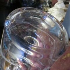 Fostoria Crystal glass Biscuit Jar in box