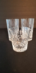 2 Rogaska HAMILTON Crystal Highball Glasses +Double Old Fashioned LB3