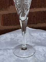 1 Waterford Crystal Millennium Toast to HAPPINESS 9 1/4″ Toasting Flute – EUC