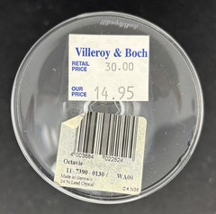 Villeroy & Boch Octavie Crystal Water Goblet NWT 8in
