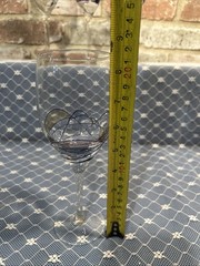 Milano Romania Stained Mosaic 8.25” Wine Glass – Set of 4