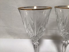 HH83 VTG High Quality Crystal Pineapple Cut 8oz Cocktail Wine Glasses – Set of 3