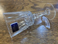 (12) Cristal D’Arques France CHANTELLE Lady Victoria Cut Crystal Cordials 4 3/8″