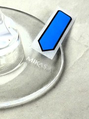 Mikasa Arctic Lights Champagne Flute – Signed – Excellent Condition
