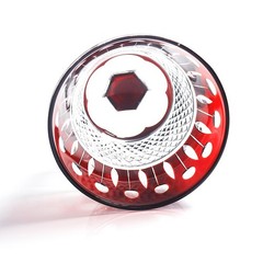 1 set Royal Style Red Crystal Glass Goblets Handmade Drinkware Home Decoration