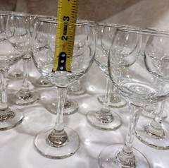 Set of 8 Libbey Stemware Embassy Red Wine Glasses 7″