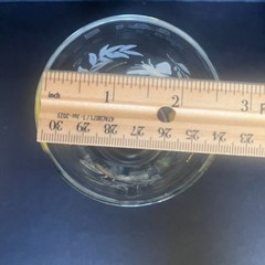 Vintage Libbey Bee & Flower Highball Glass Set Of 4 16 oz