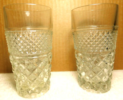 Anchor Hocking~Wexford Vintage 5 1/2″ Glass Tumbler Selling By Each