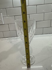 FLAWLESS Dublin By Godinger All Purpose Goblet/Wine Single Stem