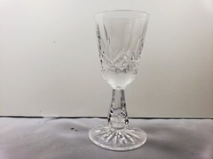 SET OF 12 WATERFORD CRYSTAL KENMARE CORDIAL / VODKA / SHOT GLASSES 3 7/8 INCH