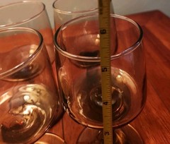 Vtg Libbey Tawny Accent Glasses 6oz Smoke Brown set of 4 70’s Retro Grannycore
