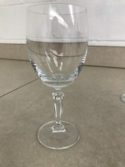BOHEMIA CRYSTAL-CRYSTALEX INGRID ANDREA SET of 4 WATER GOBLETS 7 3/8″ PERFECT